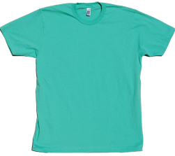 American Apparel Mens Jersey T-shirts 2001 Wholesale blank T-shirts