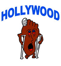 Hollywood Sad Foot T-shirt