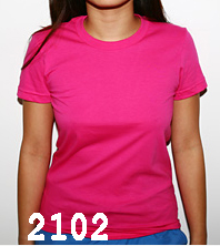 American Apparel Womens Jersey T-shirts 2102 Wholesale Blank T-shirts